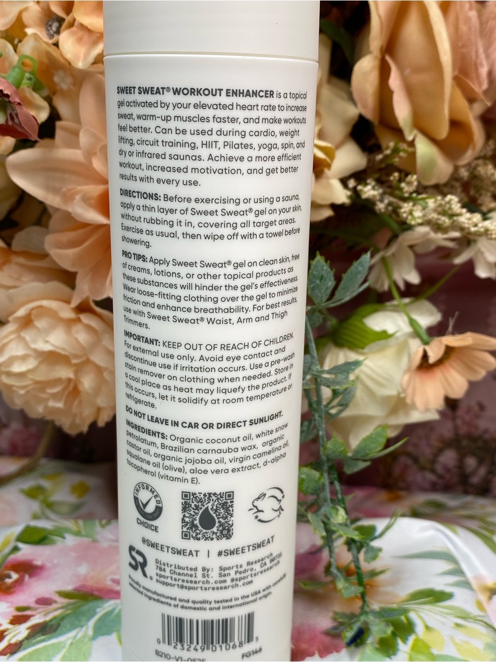 Sweet Sweat Coconut Workout Enhancer - White - Picture 2 of 4